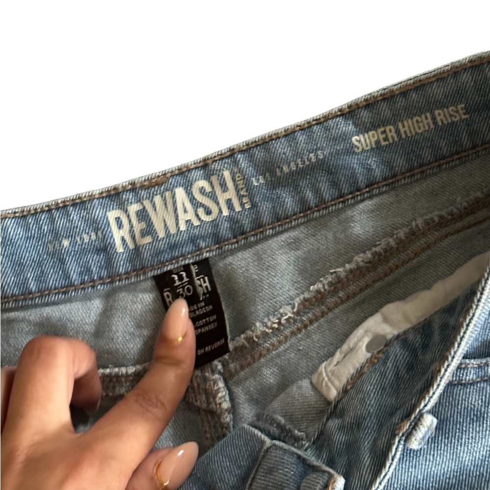 {Rewash} HIGH RISE WIDE LEG Super High Rise Wide Leg - Picture 3 of 5